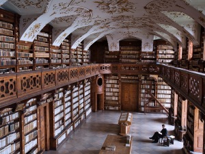 la bibliothèque de Göttweig. Source : Wikimedia Commons. Auteur : Jorge Royan. Licence :Creative Commons 3.0 Unported